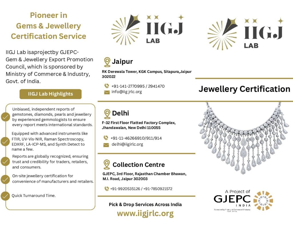 Jewellery Certification