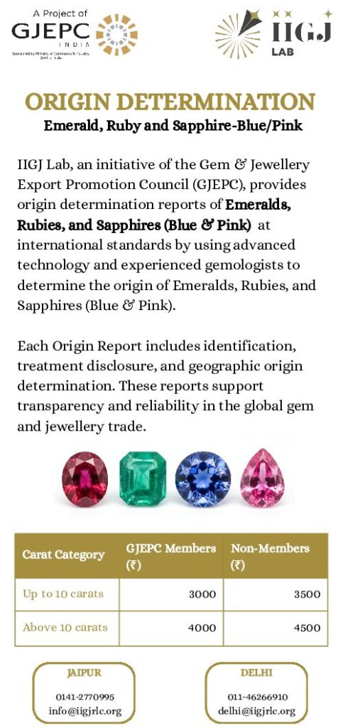 Origin Determination & Diamond Screening